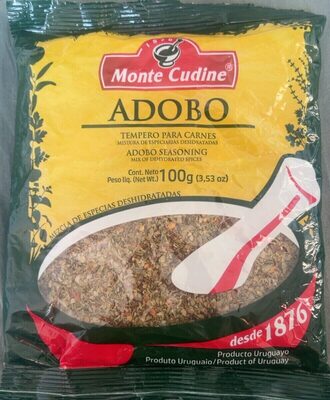 Adobo Monte Cudine 100 Grs