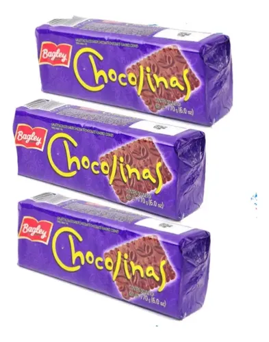 Chocolinas Bagley 170 Grs