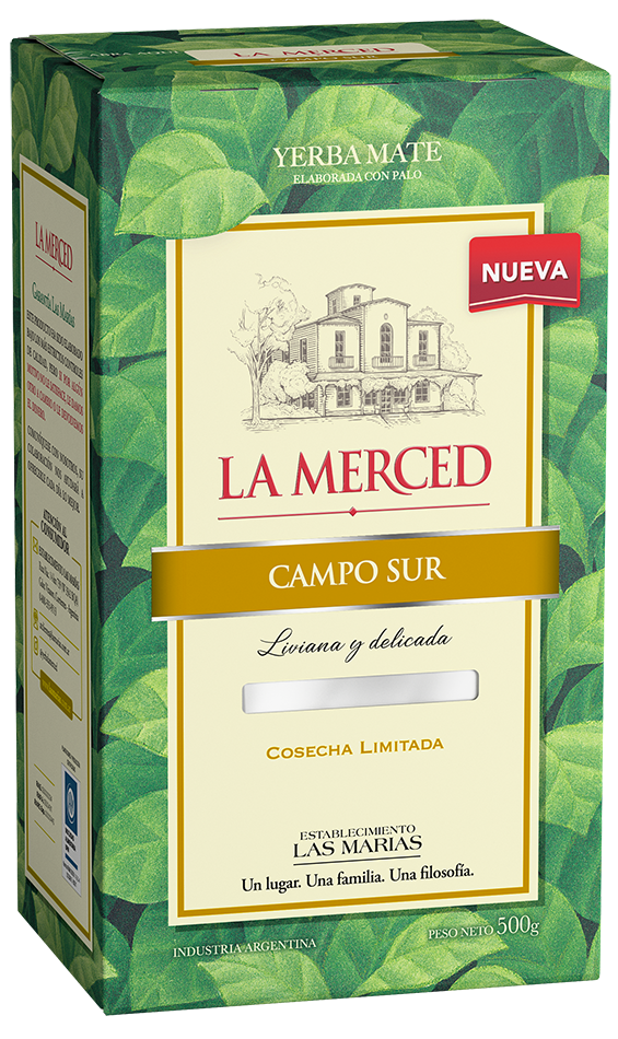 La Merced Campo Sur Yerba Mate 500 Grs