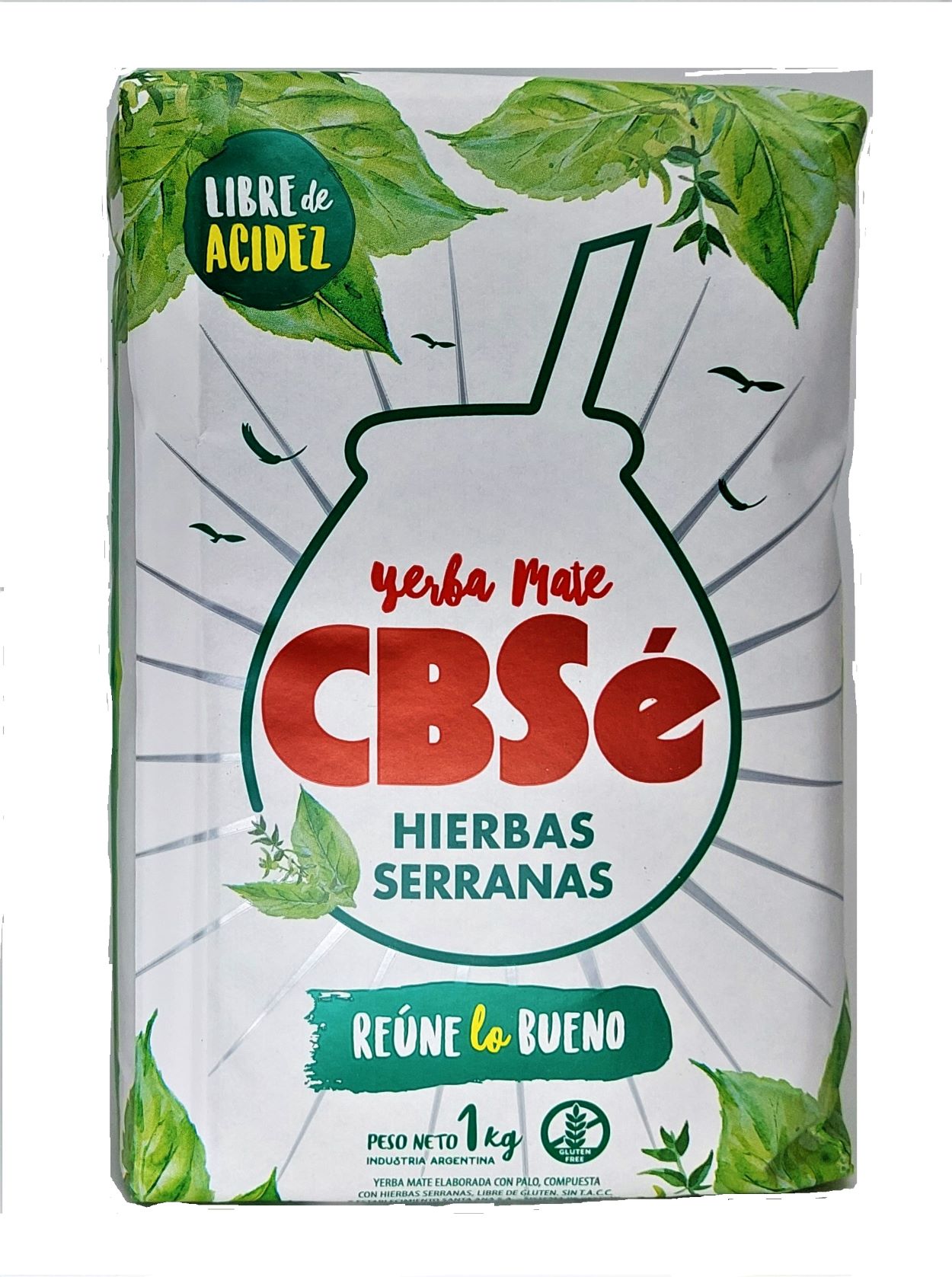 Cbse Hierbas Serranas Yerba Mate 1 Kg