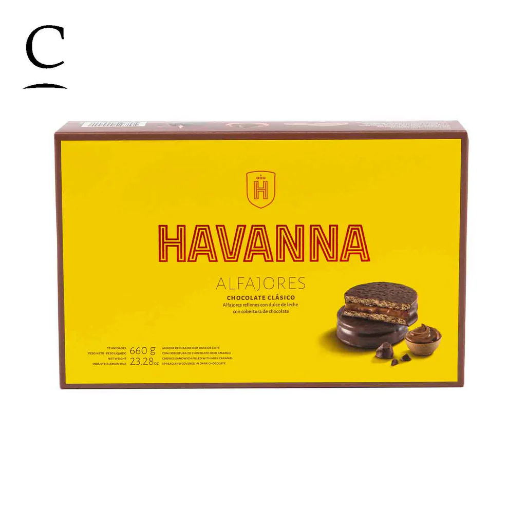 Havanna 12 Alfajores de Chocolate
