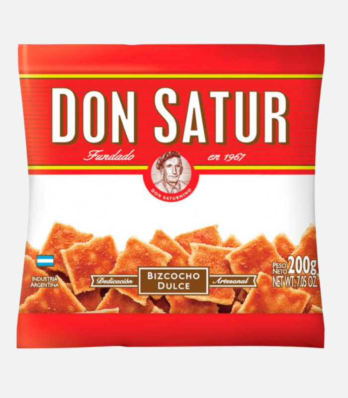 Don Satur Bizcochitos Dulces 200 Grs