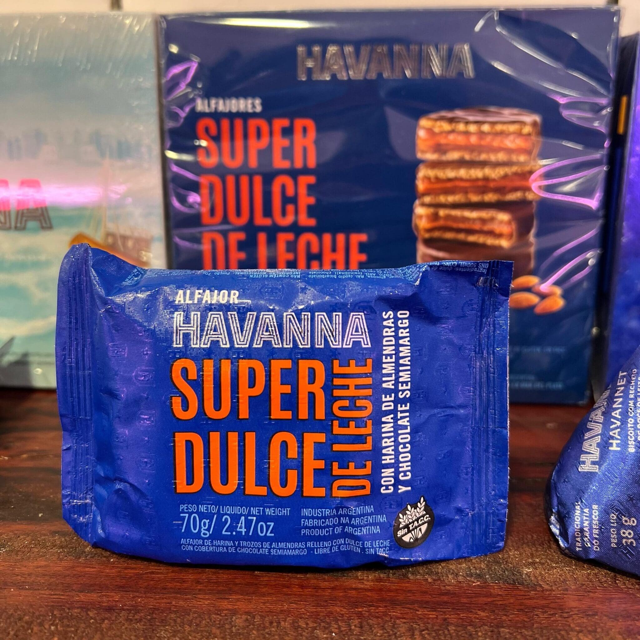 Havanna Alfajores Super Dulce De Leche 4 Usd Sin Gluten