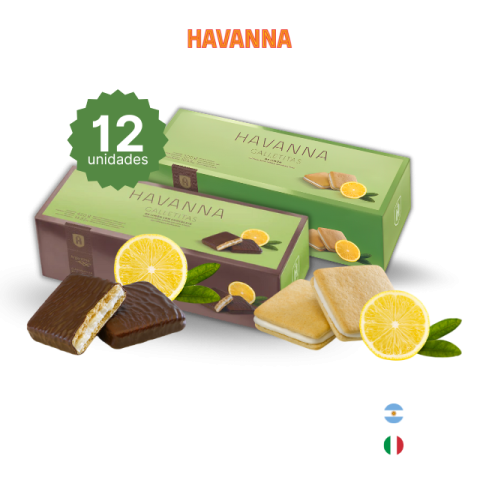 Havanna Galletitas De Limon Con Chocolate 6 Uds